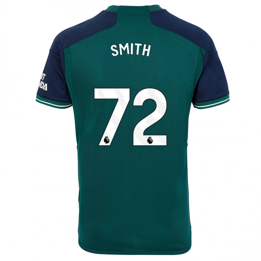 Kinder Matt Smith #72 Grün Ausweichtrikot Trikot 2023/24 T-Shirt Österreich