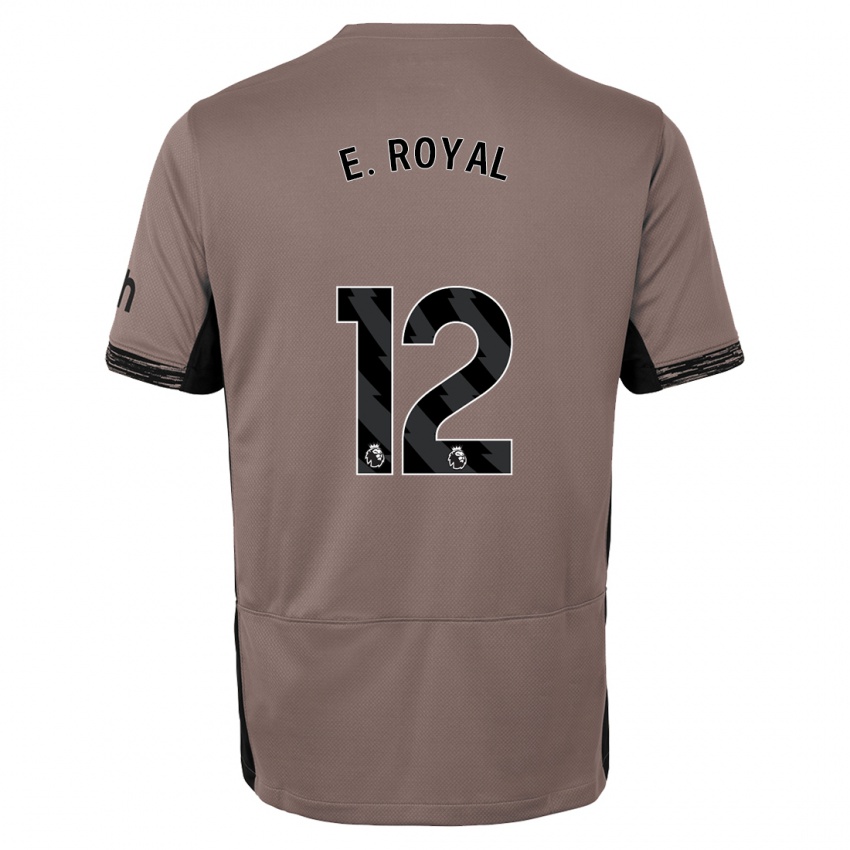 Kinder Emerson Royal #12 Dunkelbeige Ausweichtrikot Trikot 2023/24 T-Shirt Österreich