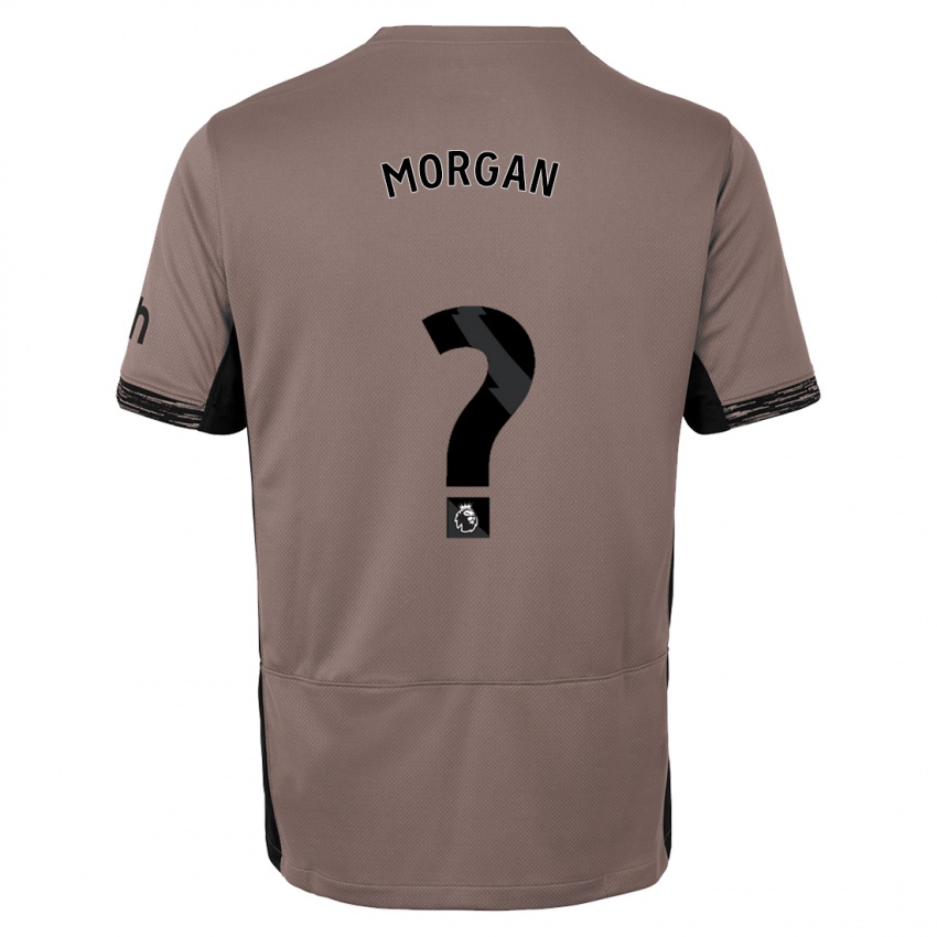 Kinder Kieran Morgan #0 Dunkelbeige Ausweichtrikot Trikot 2023/24 T-Shirt Österreich