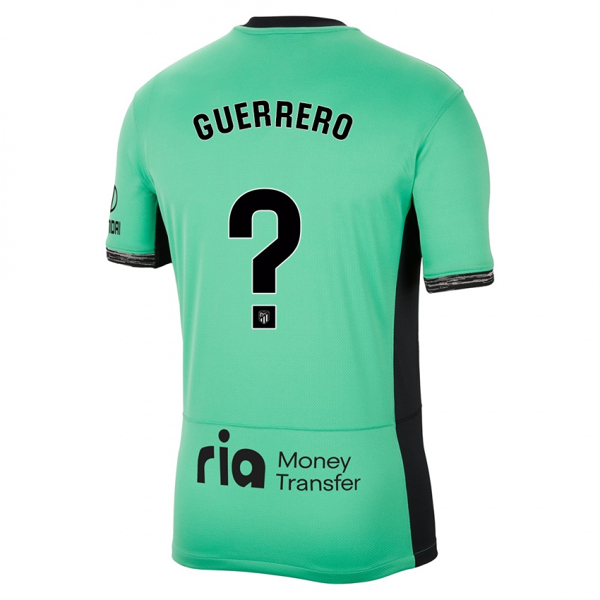 Kinder Sergio Guerrero #0 Frühlingsgrün Ausweichtrikot Trikot 2023/24 T-Shirt Österreich