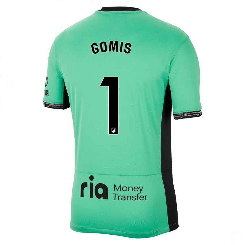 Kinder Antonio Gomis #1 Frühlingsgrün Ausweichtrikot Trikot 2023/24 T-Shirt Österreich