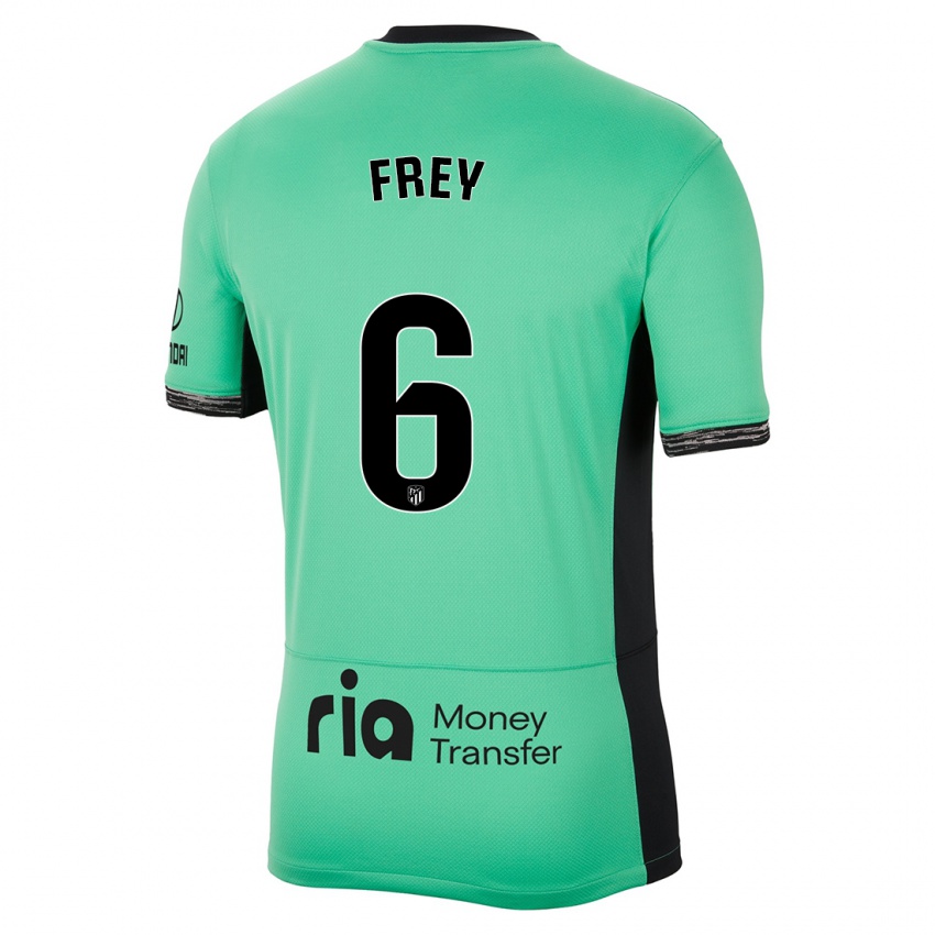 Kinder Darío Frey #6 Frühlingsgrün Ausweichtrikot Trikot 2023/24 T-Shirt Österreich