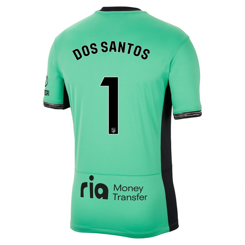 Kinder Alex Dos Santos #1 Frühlingsgrün Ausweichtrikot Trikot 2023/24 T-Shirt Österreich