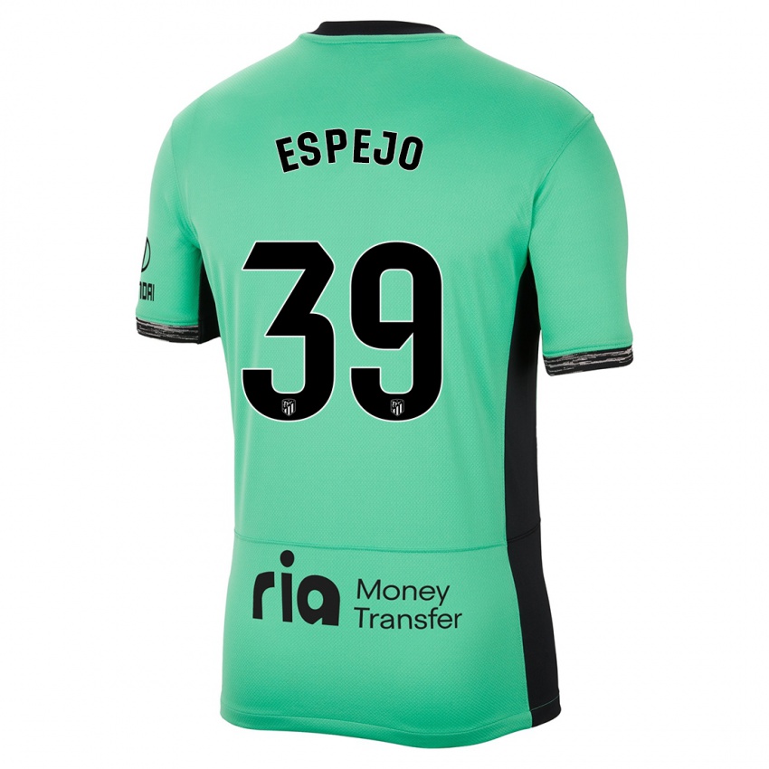 Kinder Diego Espejo #39 Frühlingsgrün Ausweichtrikot Trikot 2023/24 T-Shirt Österreich