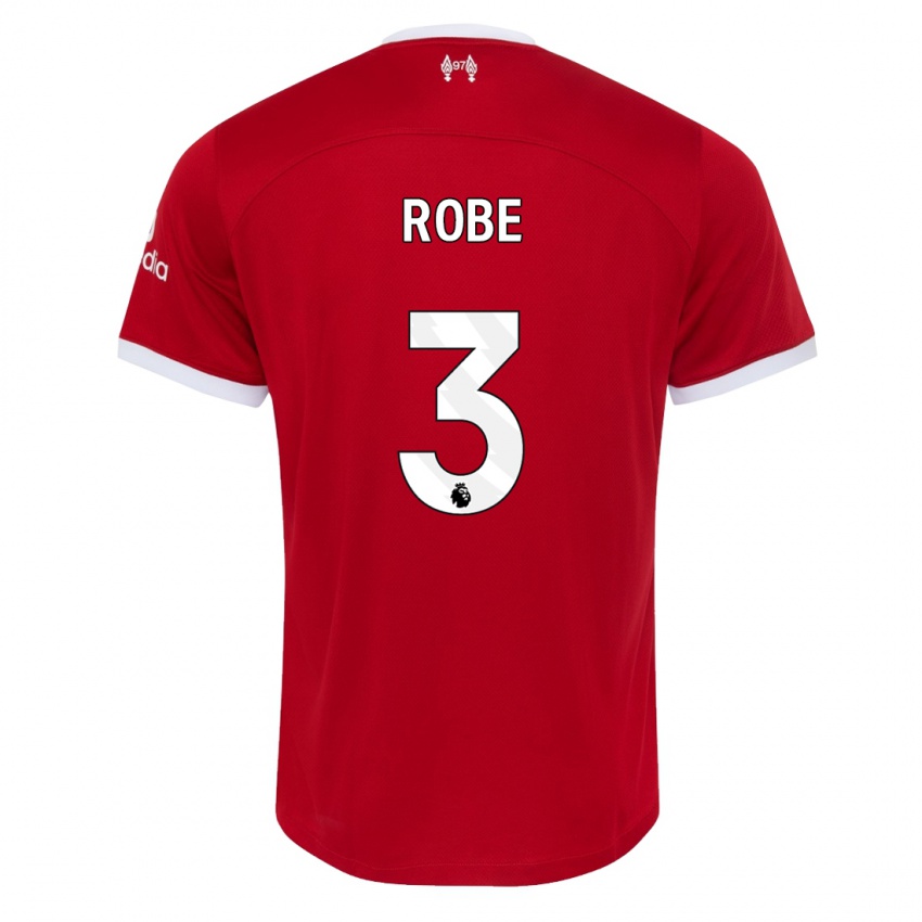 Herren Leighanne Robe #3 Rot Heimtrikot Trikot 2023/24 T-Shirt Österreich