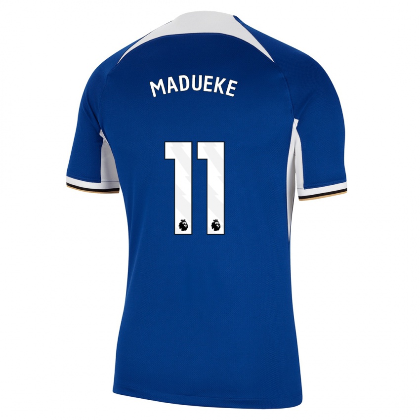 Herren Noni Madueke #11 Blau Heimtrikot Trikot 2023/24 T-Shirt Österreich