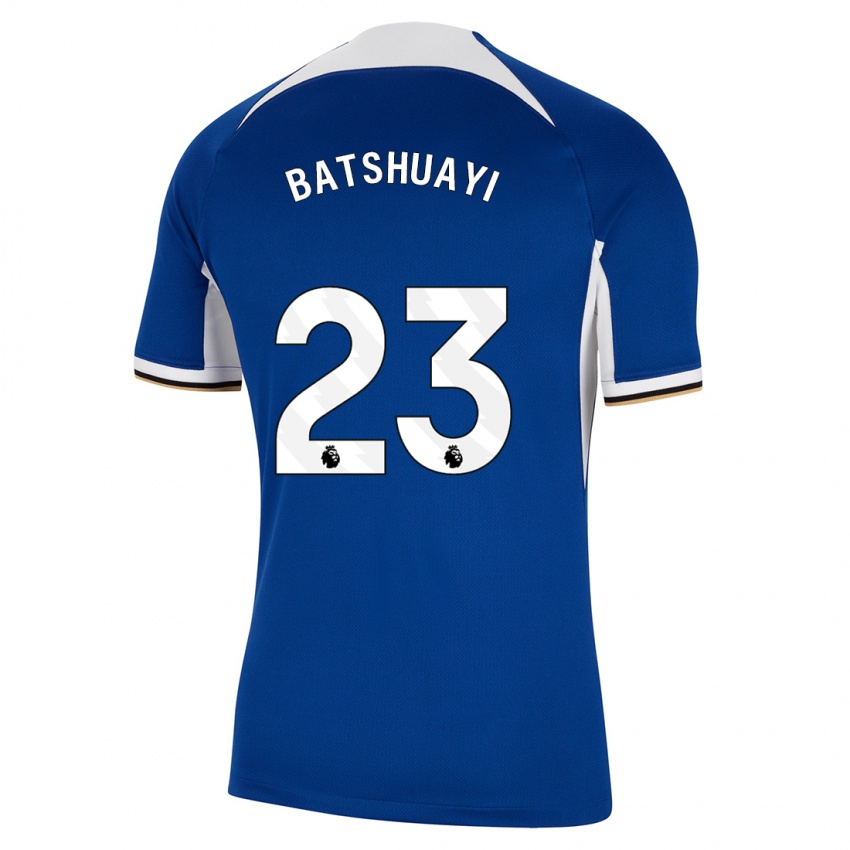 Herren Michy Batshuayi #23 Blau Heimtrikot Trikot 2023/24 T-Shirt Österreich