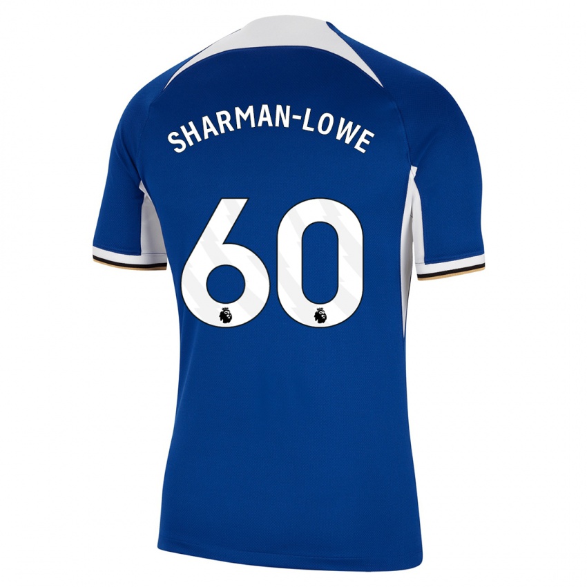 Herren Teddy Sharman-Lowe #60 Blau Heimtrikot Trikot 2023/24 T-Shirt Österreich