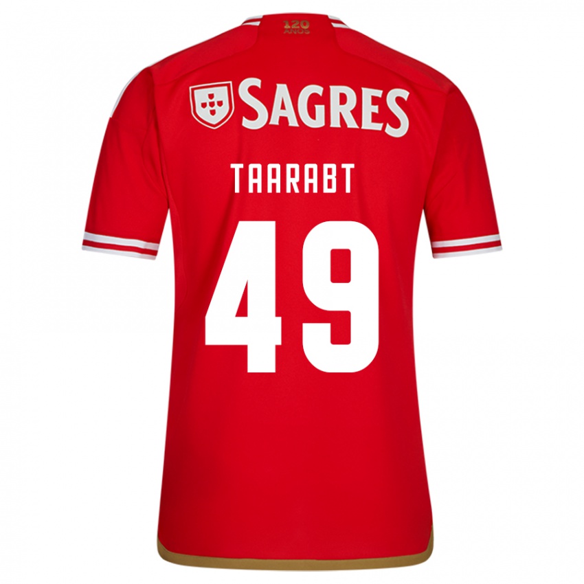 Herren Adel Taarabt #49 Rot Heimtrikot Trikot 2023/24 T-Shirt Österreich
