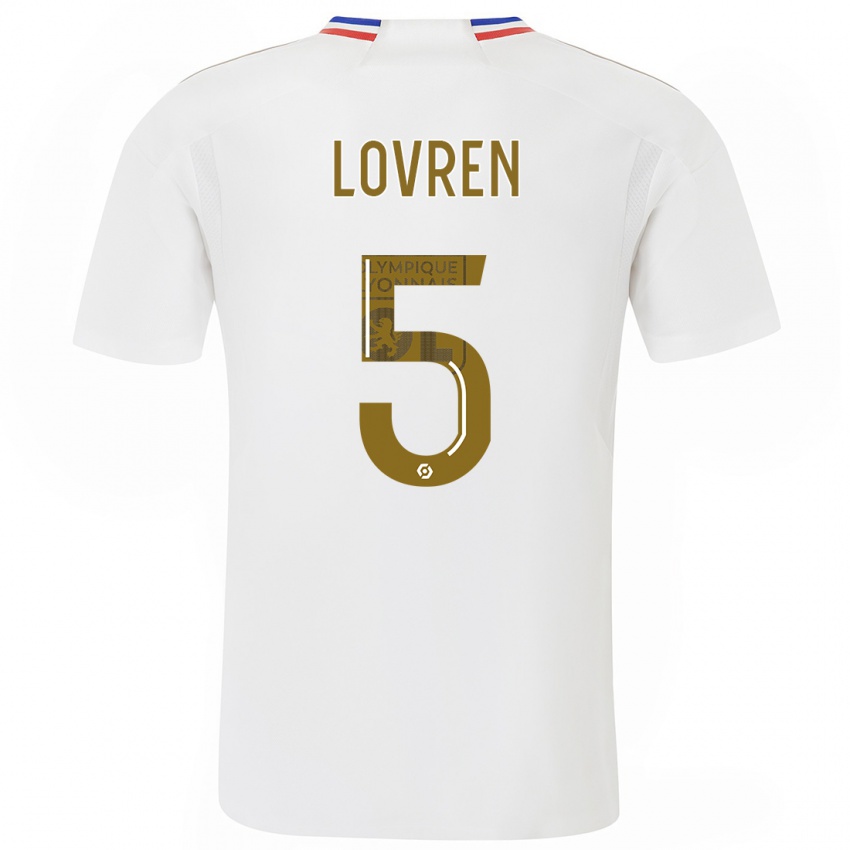 Herren Dejan Lovren #5 Weiß Heimtrikot Trikot 2023/24 T-Shirt Österreich