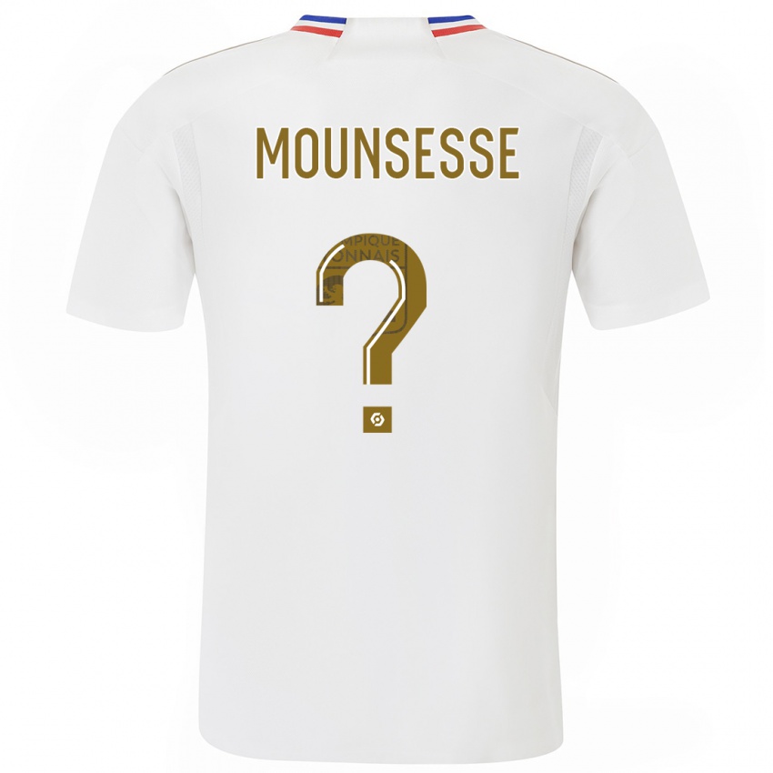 Herren Jeremy Mounsesse #0 Weiß Heimtrikot Trikot 2023/24 T-Shirt Österreich