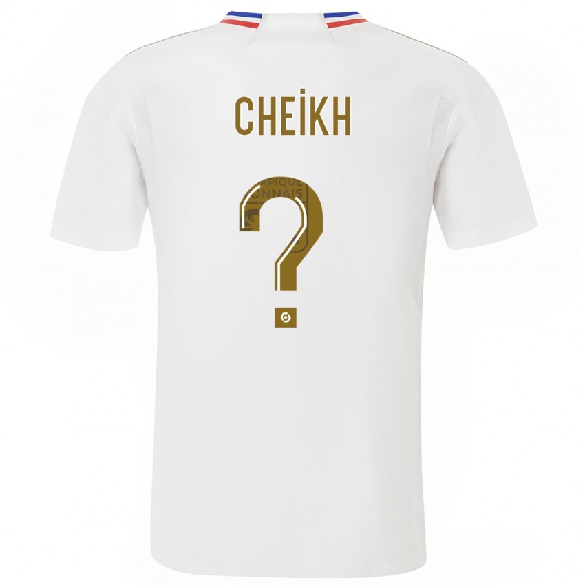 Herren Yanis Cheikh #0 Weiß Heimtrikot Trikot 2023/24 T-Shirt Österreich