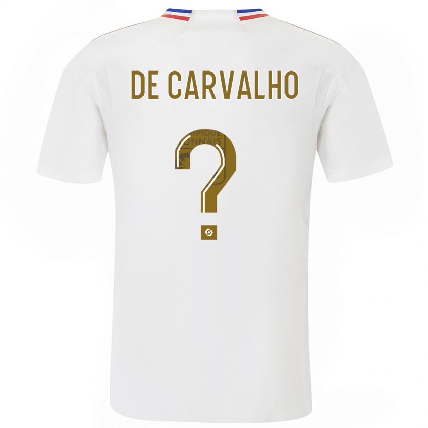 Herren Mathys De Carvalho #0 Weiß Heimtrikot Trikot 2023/24 T-Shirt Österreich