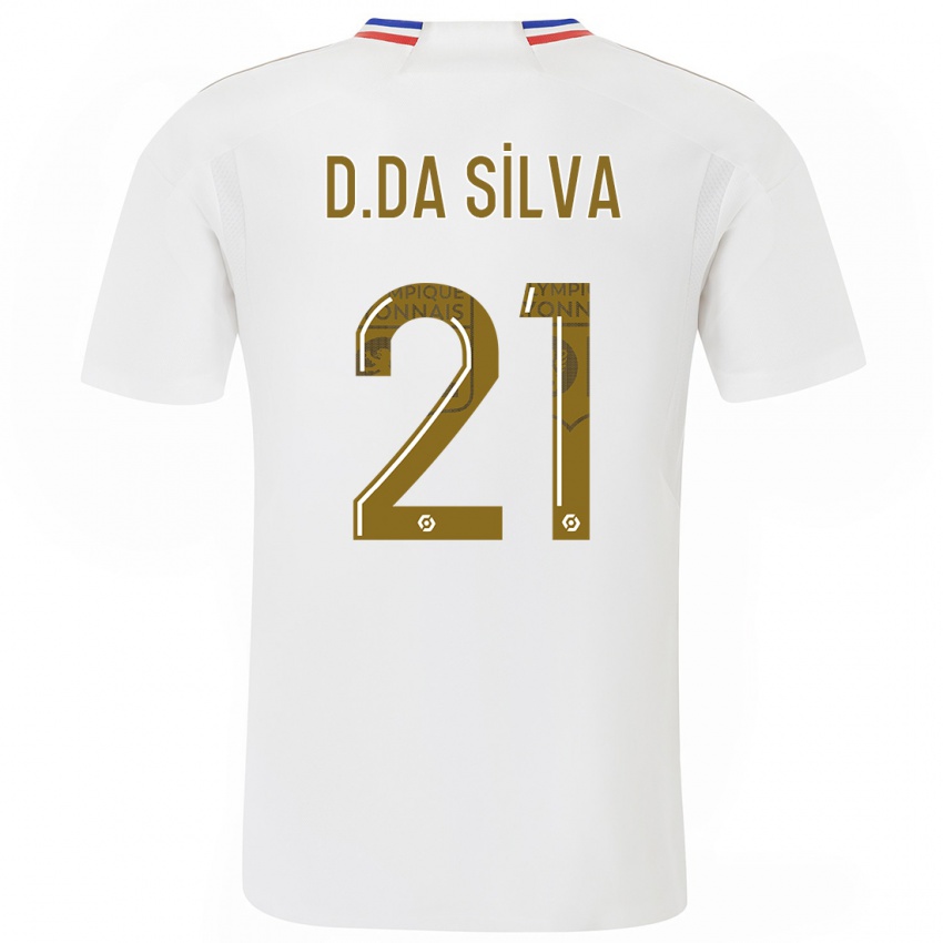 Herren Damien Da Silva #21 Weiß Heimtrikot Trikot 2023/24 T-Shirt Österreich
