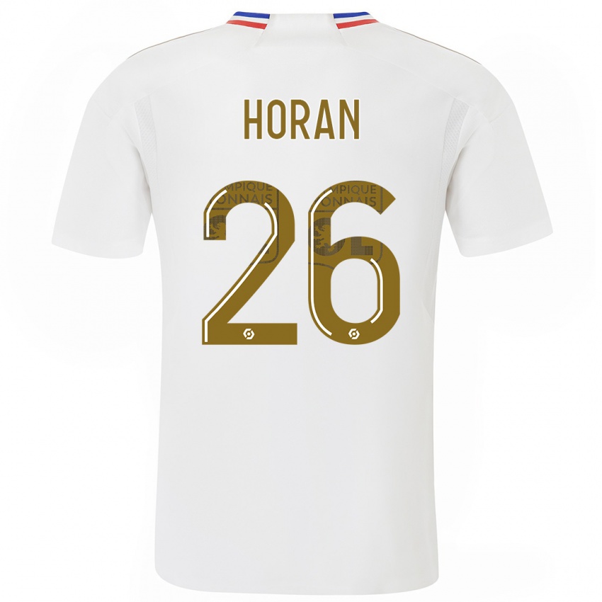 Herren Lindsey Horan #26 Weiß Heimtrikot Trikot 2023/24 T-Shirt Österreich