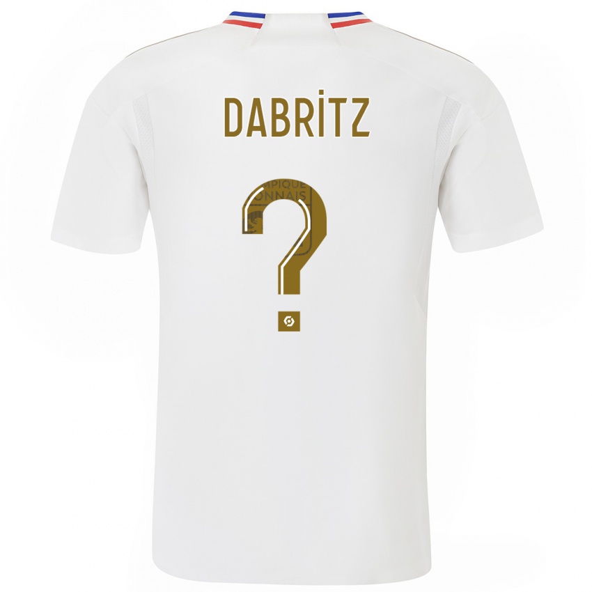 Herren Sara Dabritz #0 Weiß Heimtrikot Trikot 2023/24 T-Shirt Österreich