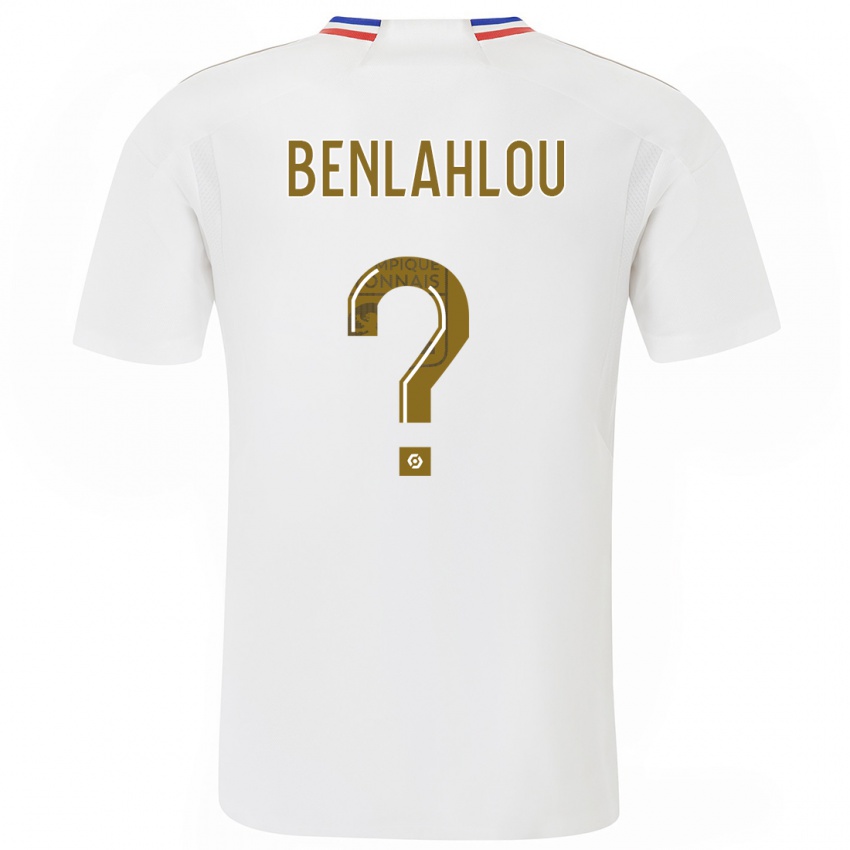 Herren Daryll Benlahlou #0 Weiß Heimtrikot Trikot 2023/24 T-Shirt Österreich