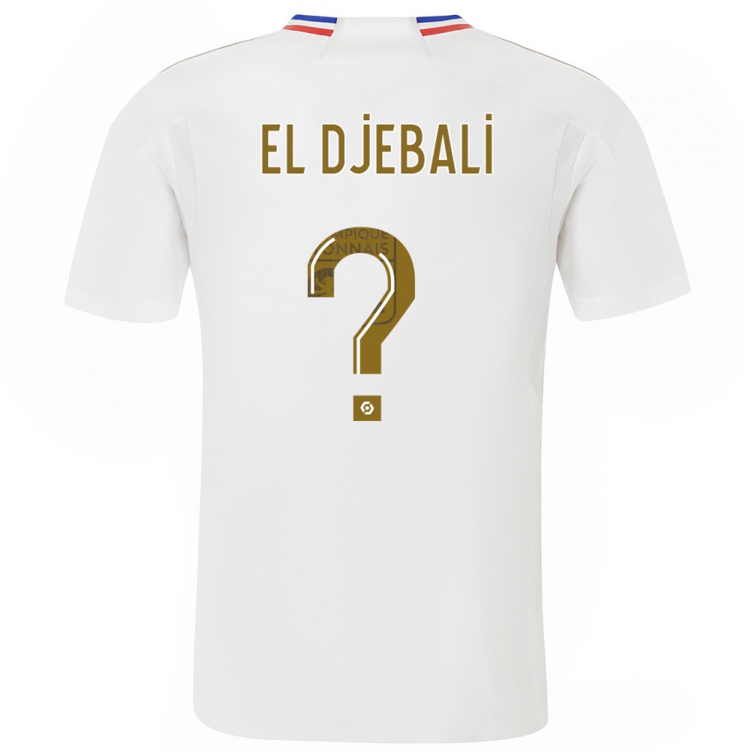 Herren Rayan El Djebali #0 Weiß Heimtrikot Trikot 2023/24 T-Shirt Österreich