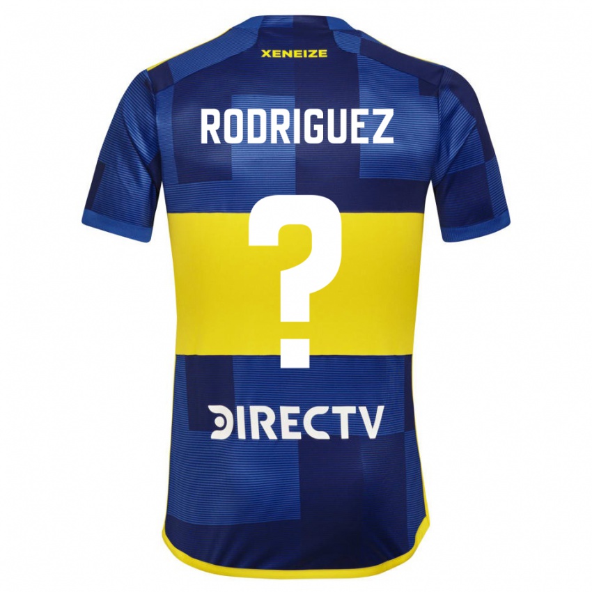Herren Roman Rodriguez #0 Dunkelblau Gelb Heimtrikot Trikot 2023/24 T-Shirt Österreich
