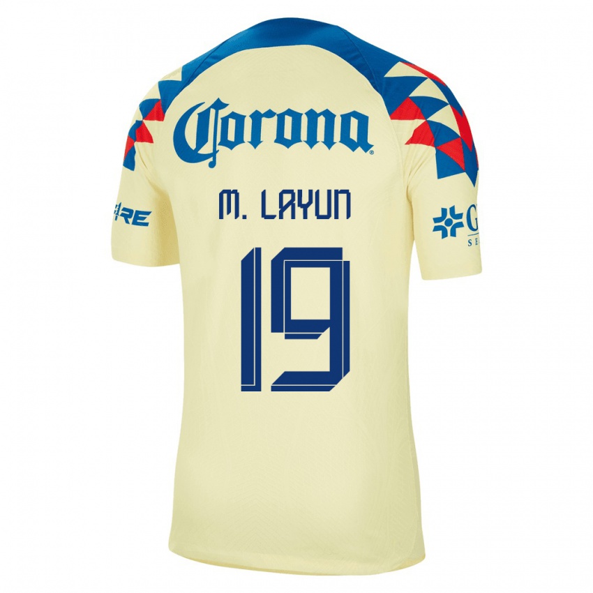 Herren Miguel Layun #19 Gelb Heimtrikot Trikot 2023/24 T-Shirt Österreich