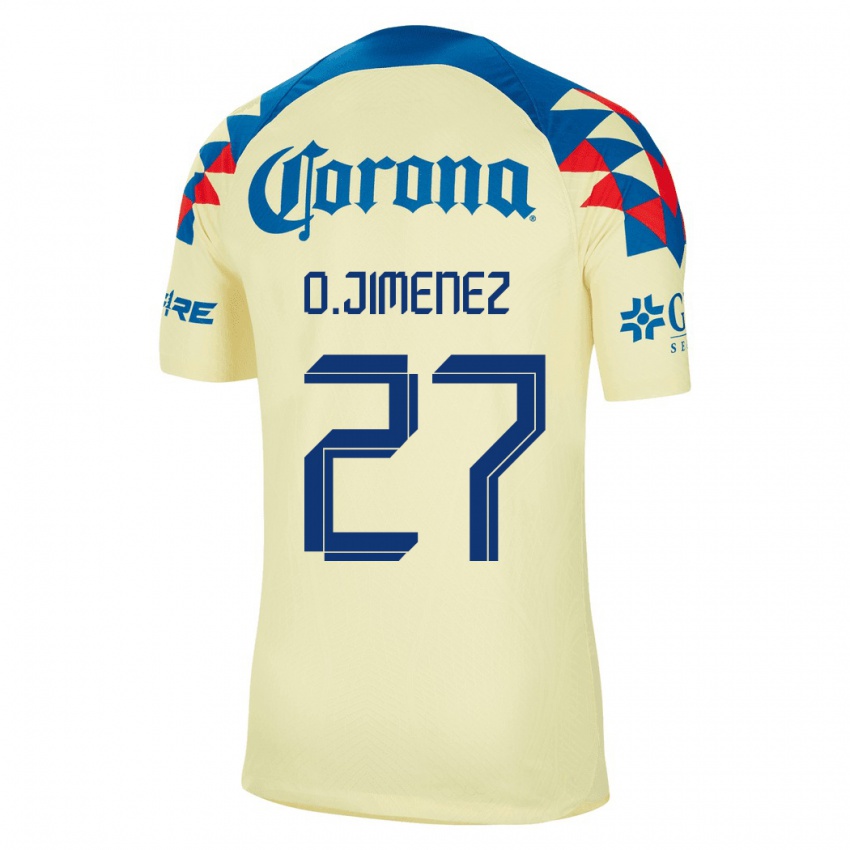 Herren Oscar Jimenez #27 Gelb Heimtrikot Trikot 2023/24 T-Shirt Österreich
