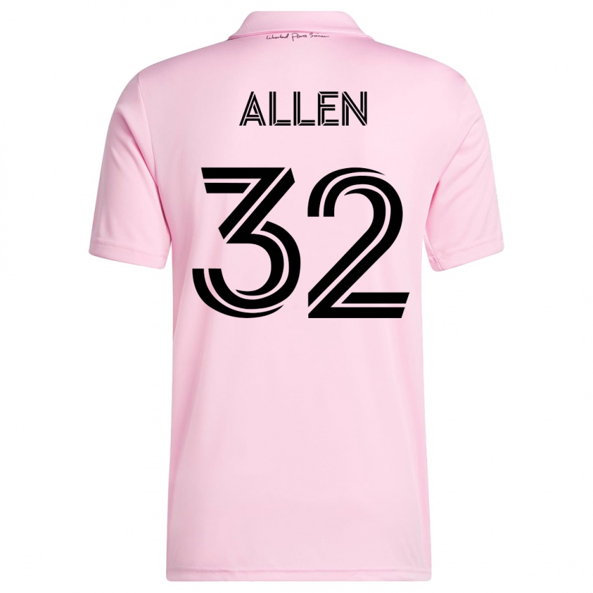 Herren Noah Allen #32 Rosa Heimtrikot Trikot 2023/24 T-Shirt Österreich