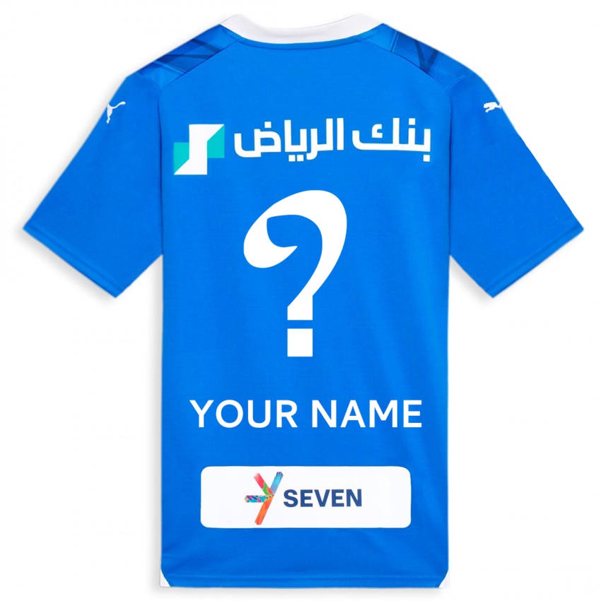 Herren Ihren Namen #0 Blau Heimtrikot Trikot 2023/24 T-Shirt Österreich