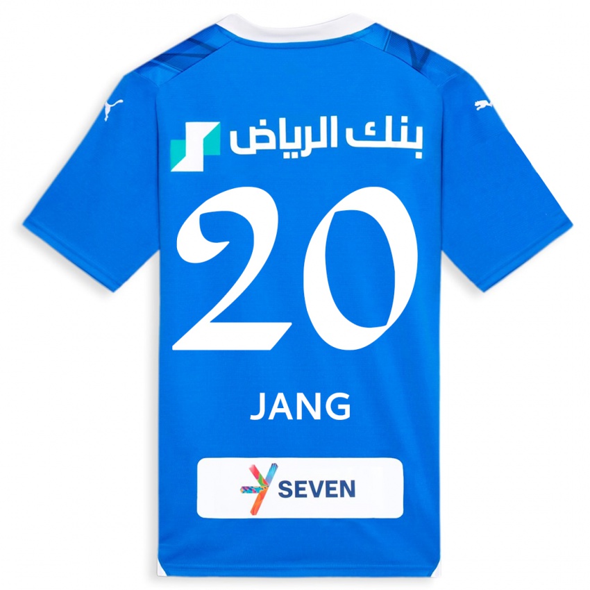 Herren Hyun-Soo Jang #20 Blau Heimtrikot Trikot 2023/24 T-Shirt Österreich