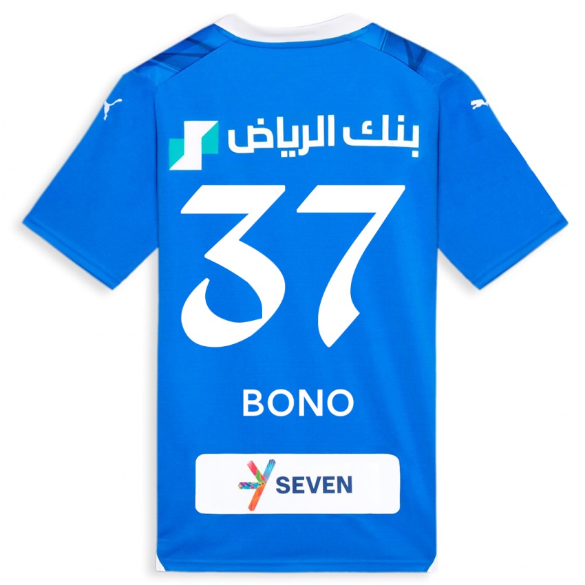 Herren Bono #37 Blau Heimtrikot Trikot 2023/24 T-Shirt Österreich