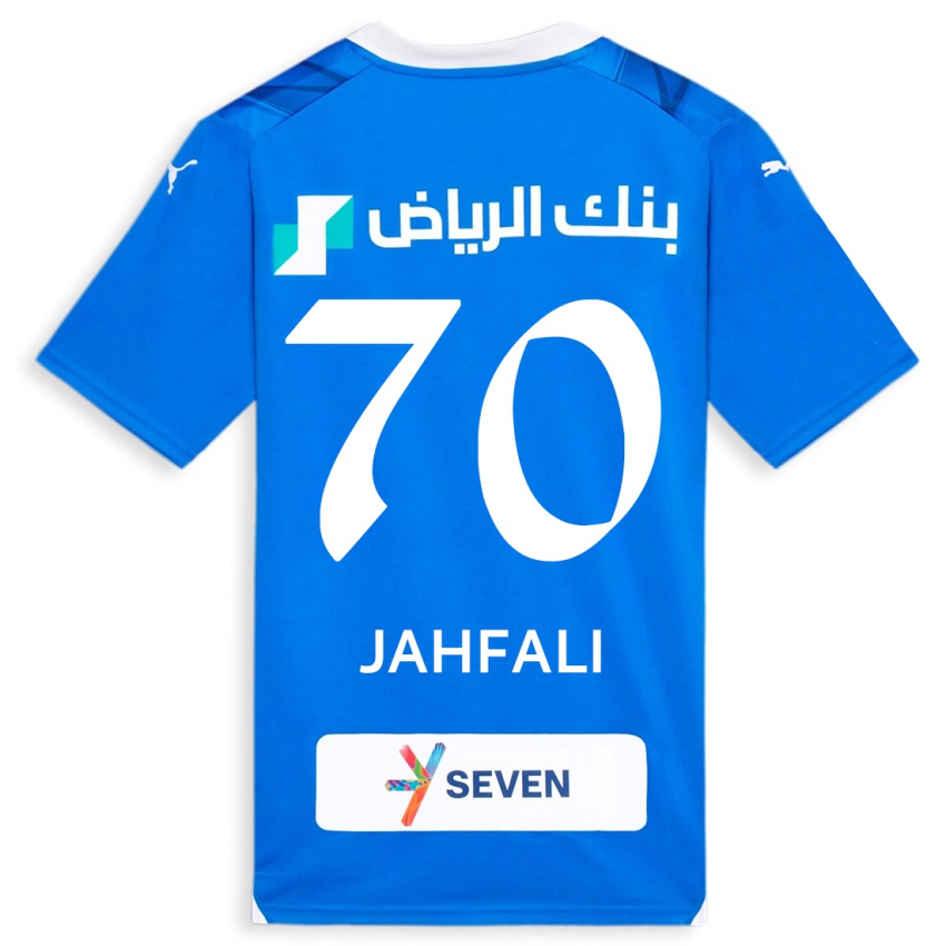 Herren Mohammed Jahfali #70 Blau Heimtrikot Trikot 2023/24 T-Shirt Österreich