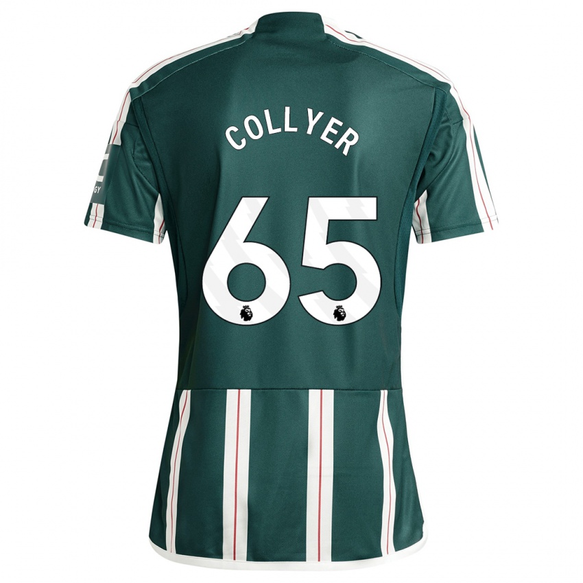 Herren Toby Collyer #65 Dunkelgrün Auswärtstrikot Trikot 2023/24 T-Shirt Österreich