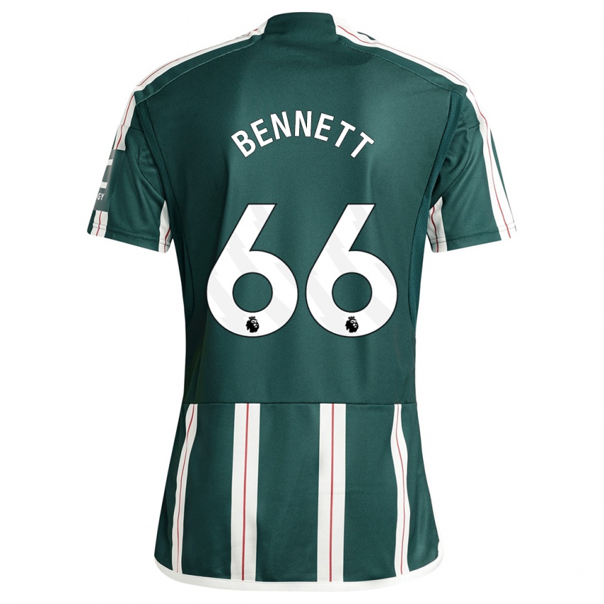 Herren Rhys Bennett #66 Dunkelgrün Auswärtstrikot Trikot 2023/24 T-Shirt Österreich