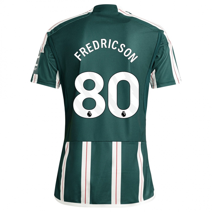 Herren Tyler Fredricson #80 Dunkelgrün Auswärtstrikot Trikot 2023/24 T-Shirt Österreich