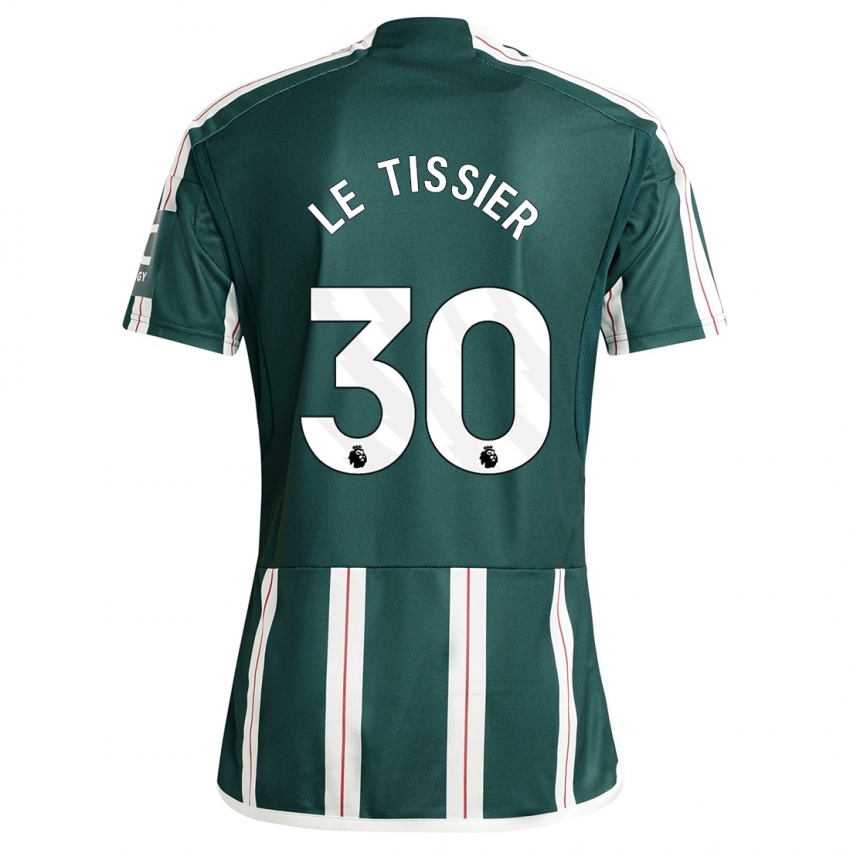 Herren Maya Le Tissier #30 Dunkelgrün Auswärtstrikot Trikot 2023/24 T-Shirt Österreich