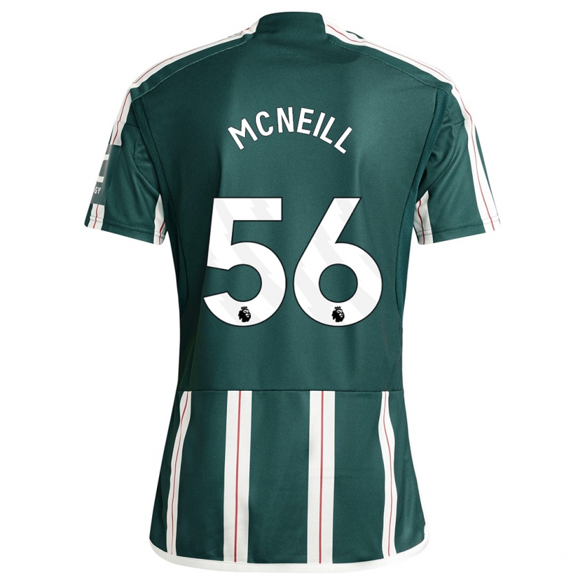 Herren Charlie Mcneill #56 Dunkelgrün Auswärtstrikot Trikot 2023/24 T-Shirt Österreich