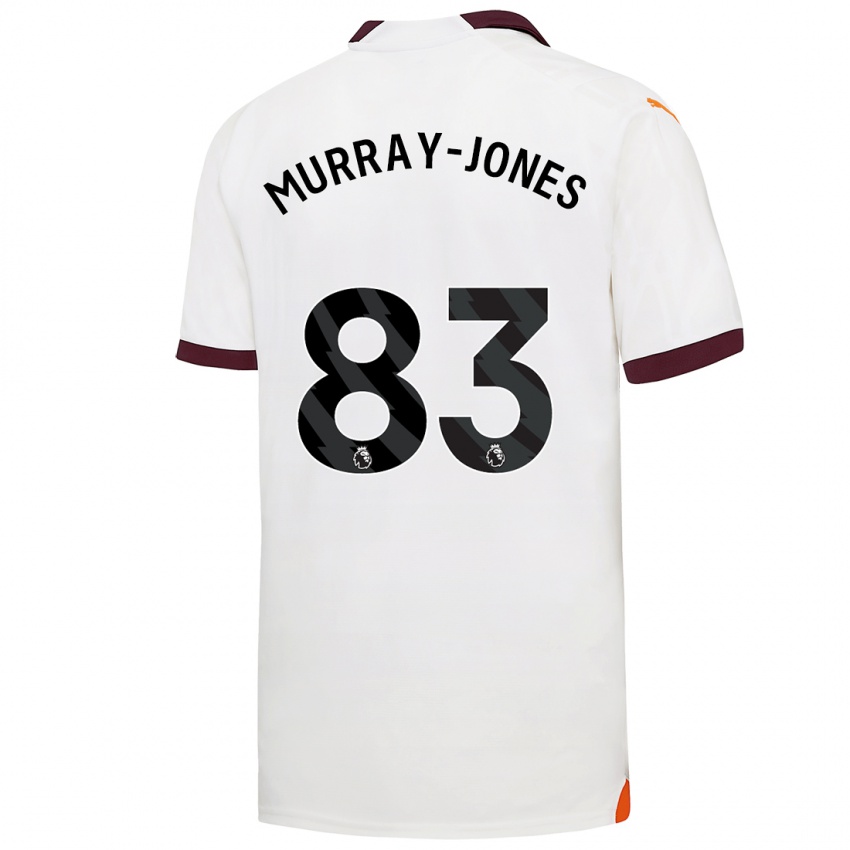 Herren George Murray-Jones #83 Weiß Auswärtstrikot Trikot 2023/24 T-Shirt Österreich