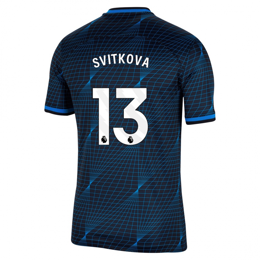 Herren Katerina Svitkova #13 Dunkelblau Auswärtstrikot Trikot 2023/24 T-Shirt Österreich