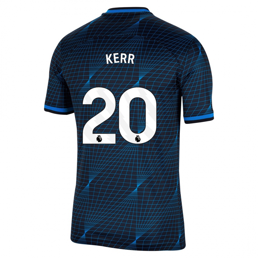 Herren Sam Kerr #20 Dunkelblau Auswärtstrikot Trikot 2023/24 T-Shirt Österreich