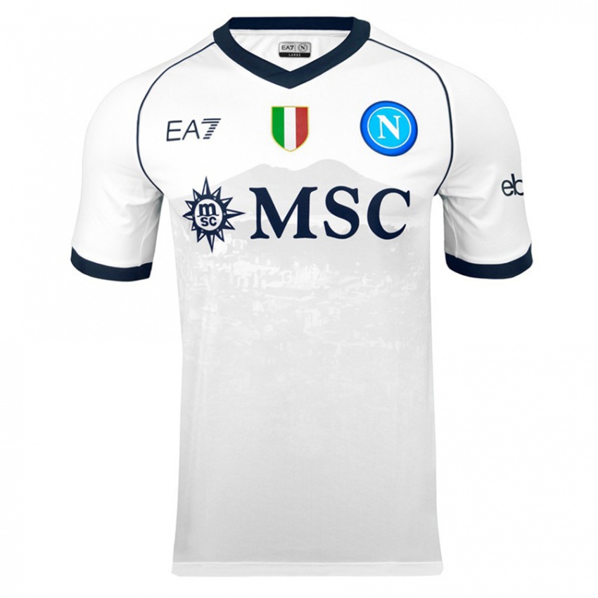Herren Fabio Scognamiglio #14 Weiß Auswärtstrikot Trikot 2023/24 T-Shirt Österreich