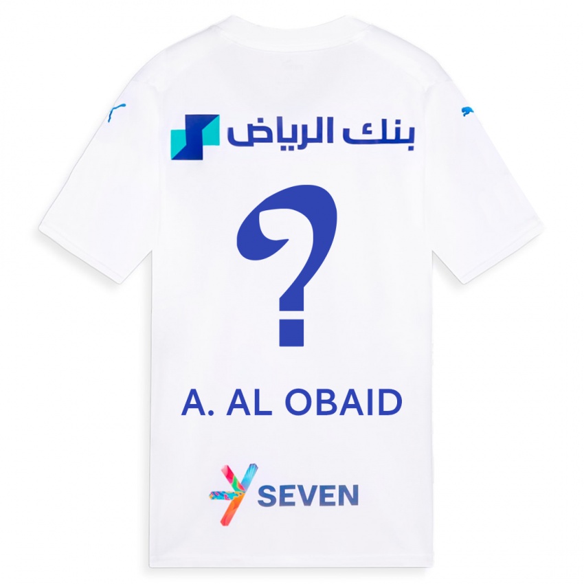 Herren Abdulrahman Al-Obaid #0 Weiß Auswärtstrikot Trikot 2023/24 T-Shirt Österreich