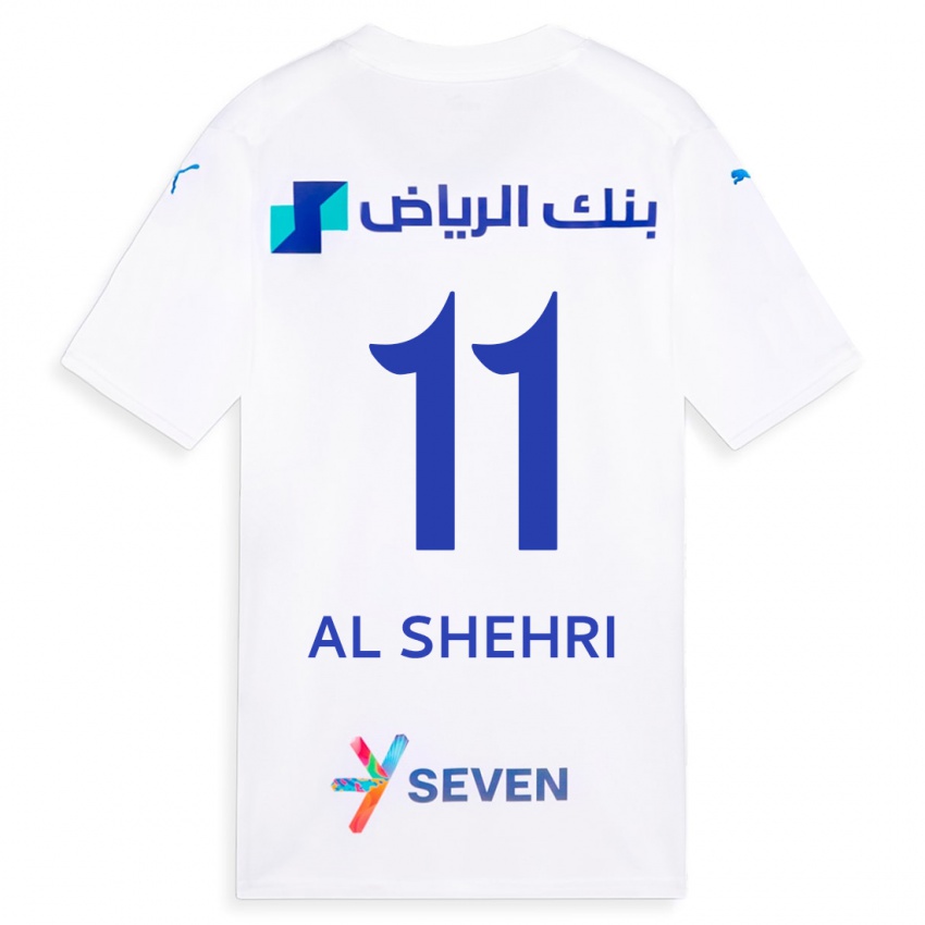 Herren Saleh Al-Shehri #11 Weiß Auswärtstrikot Trikot 2023/24 T-Shirt Österreich
