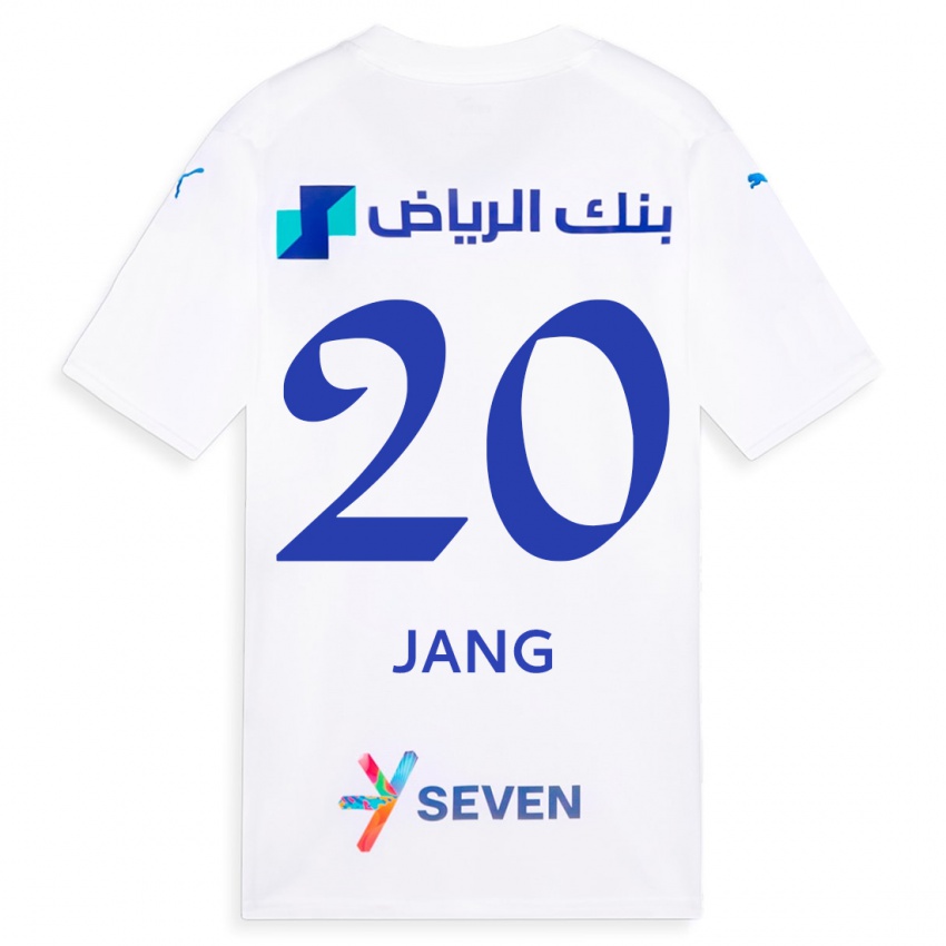 Herren Hyun-Soo Jang #20 Weiß Auswärtstrikot Trikot 2023/24 T-Shirt Österreich