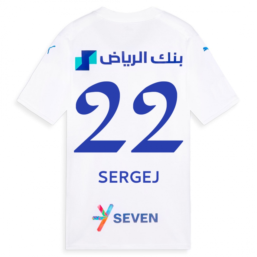 Herren Sergej Milinkovic-Savic #22 Weiß Auswärtstrikot Trikot 2023/24 T-Shirt Österreich