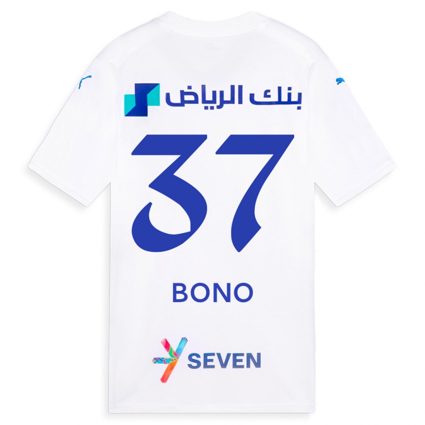 Herren Bono #37 Weiß Auswärtstrikot Trikot 2023/24 T-Shirt Österreich