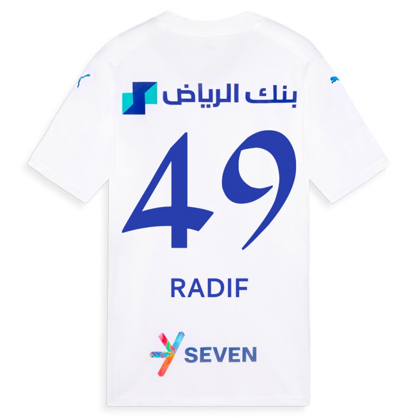 Herren Abdullah Radif #49 Weiß Auswärtstrikot Trikot 2023/24 T-Shirt Österreich