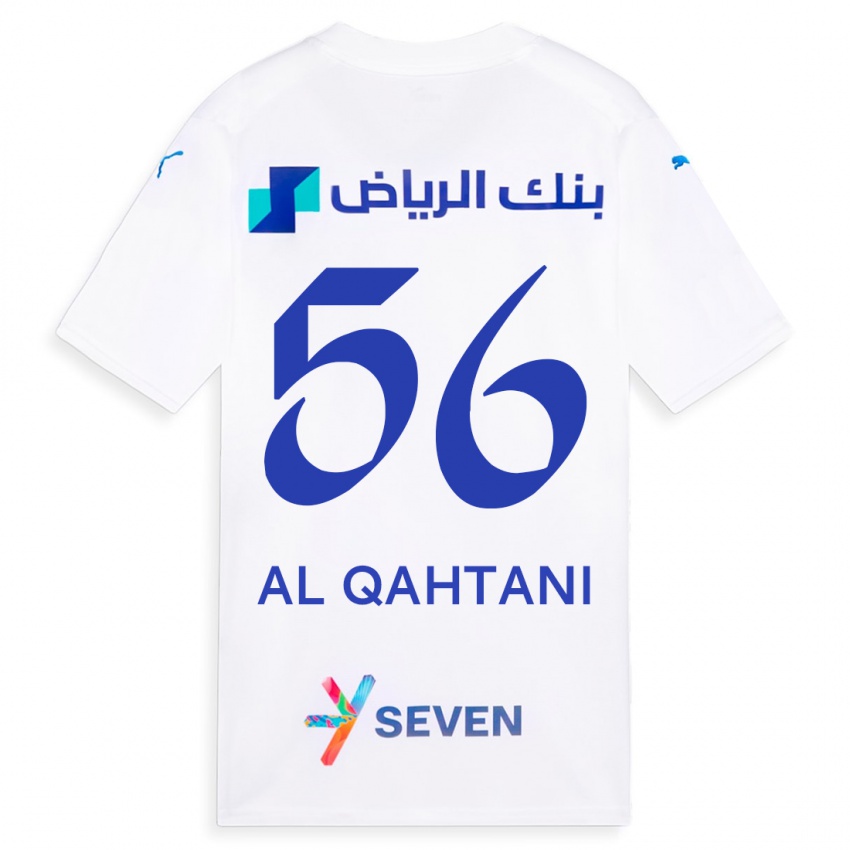 Herren Mohammed Al-Qahtani #56 Weiß Auswärtstrikot Trikot 2023/24 T-Shirt Österreich