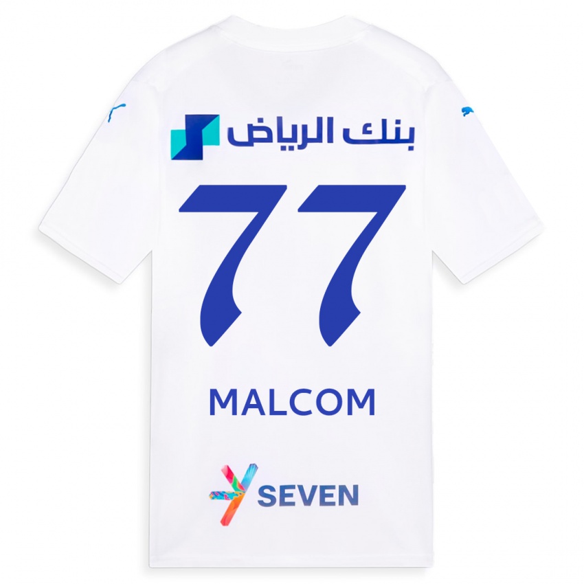 Herren Malcom #77 Weiß Auswärtstrikot Trikot 2023/24 T-Shirt Österreich