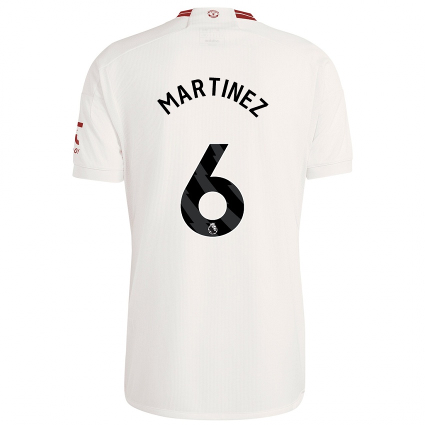 Herren Lisandro Martinez #6 Weiß Ausweichtrikot Trikot 2023/24 T-Shirt Österreich