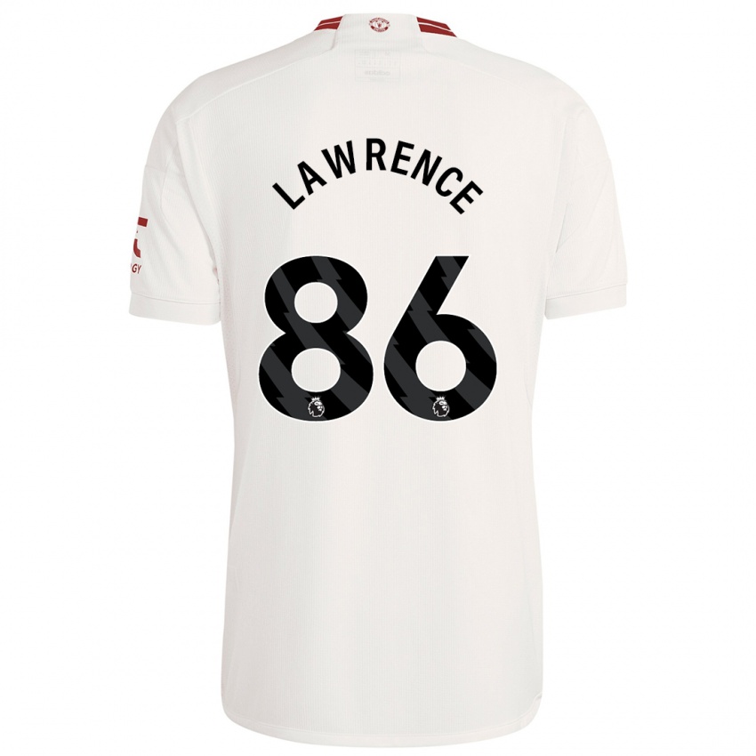 Herren Marcus Lawrence #86 Weiß Ausweichtrikot Trikot 2023/24 T-Shirt Österreich