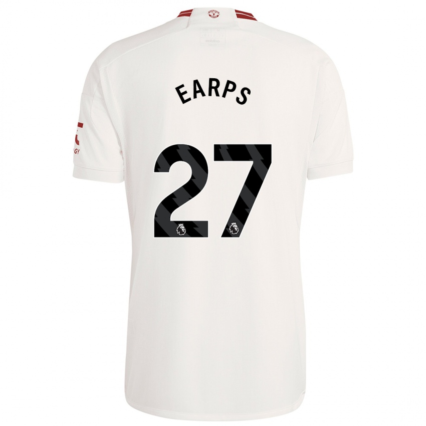 Herren Mary Earps #27 Weiß Ausweichtrikot Trikot 2023/24 T-Shirt Österreich